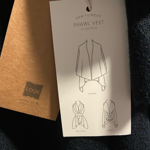 Look by M Shawl Vest - Picture 3 of 4